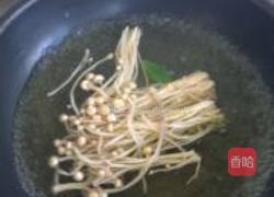 凉拌菠菜金针菇的做法图解4