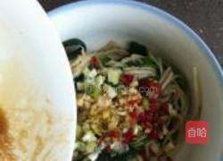 凉拌菠菜金针菇的做法图解10