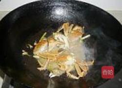炒螃蟹的做法图解8