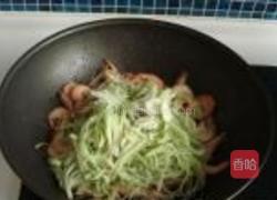 萝卜丝炒小虾的做法图解5