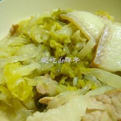 猪肉酸菜炖粉条的做法[图]