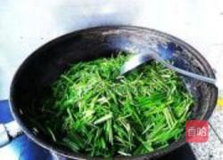 蚝油海米炒韭菜的做法图解4