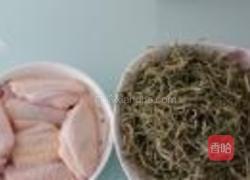 豆角焖鸡翅的做法图解1