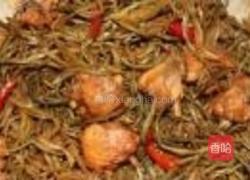 豆角焖鸡翅的做法图解8