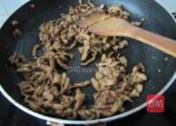 雪菜香干炒肉丝的做法图解6