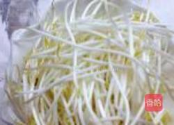 虫草银芽炒粉丝的做法图解1