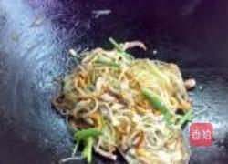 虫草银芽炒粉丝的做法图解11