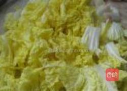 肉片娃娃菜的做法图解2