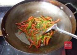 双椒韭黄的做法图解5