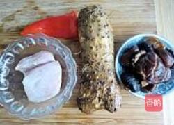 山药炒肉丝的做法图解1