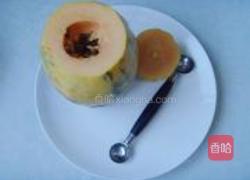 木瓜椰奶冻的做法图解3
