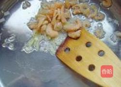 腐竹海米烧芥蓝的做法图解6