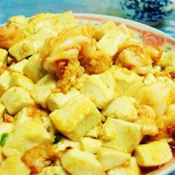 虾仁烧豆腐的做法[图]