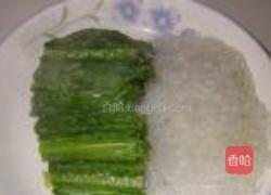 莴笋叶拌粉丝的做法图解9