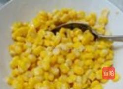 黄金玉米烙的做法图解4
