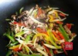 五彩鸡丝的做法图解7