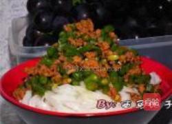 肉末豇豆面的做法图解11