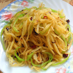 香辣炒脆土豆丝的做法[图]