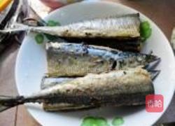 香煎秋刀鱼的做法图解5