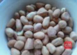 凉拌菠菜花生米的做法图解5