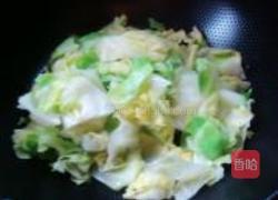 回锅排骨包菜的做法图解4