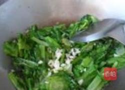 蒜蓉油麦菜的做法图解4