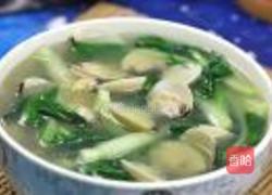 白菜蛤蜊汤的做法图解7