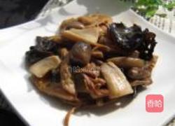 山珍炒面筋的做法图解4