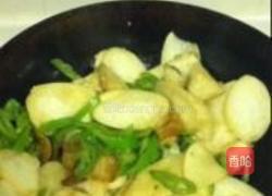 翡翠杏菇的做法图解3