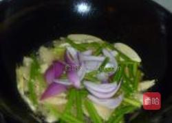 茭白回锅肉的做法图解9