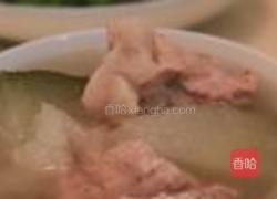 尾骨冬瓜汤的做法图解3