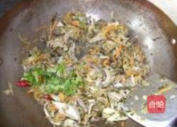 雪菜炒毛肚的做法图解11