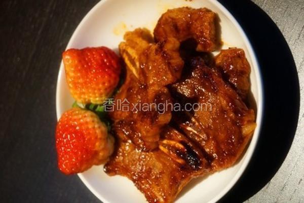 韩式香煎牛仔骨