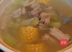 玉米萝卜炖排骨的做法图解5