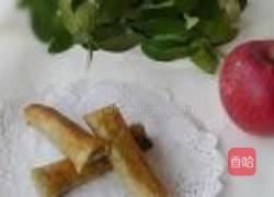 荠菜春卷的做法图解12