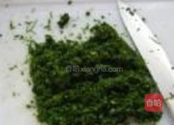 荠菜春卷的做法图解3