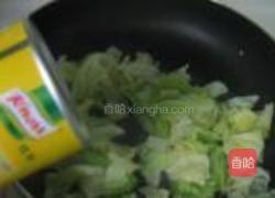 芝麻卷心菜的做法图解4