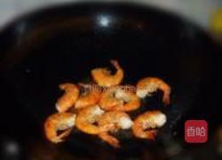 蚝油鲜虾炒芹菜的做法图解5