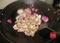 豉椒炒蛏子的做法图解4