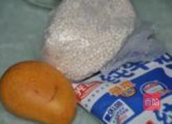 奶香芒果西米的做法图解1