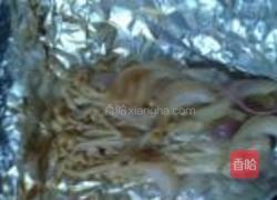 烤葱香金针菇的做法图解3