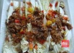 蒜香粉丝蒸白菜的做法图解10