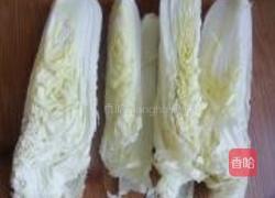 蒜香粉丝蒸白菜的做法图解2