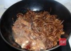 茶树菇烧排骨的做法图解5