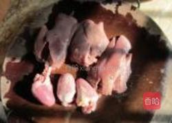 卤鸭肝湿炒粉的做法图解5