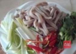 爆炒羊肚的做法图解2