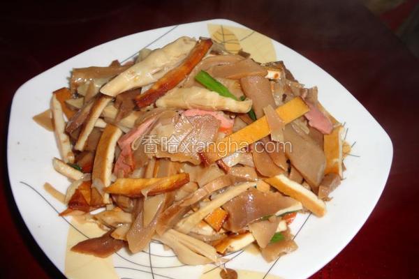 笋丝炒豆干