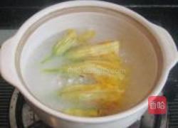 南瓜花糯米粥的做法图解6