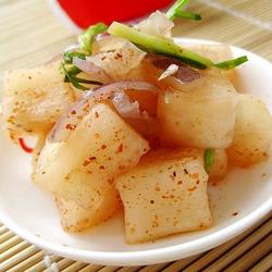 韩式辣萝卜的做法[图]
