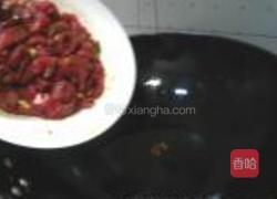 尖椒沙茶牛肉的做法图解10